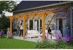 SKANHOLZ Terrassen&uuml;berdachung &raquo;Venezia&laquo;, Breite: 541 cm, Dach: Polycarbonat (PC),