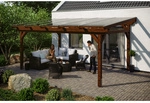 SKANHOLZ Terrassen&uuml;berdachung &raquo;Sanremo&laquo;, Breite: 541 cm, Dach: Polycarbonat (PC),