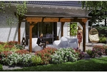 SKANHOLZ Terrassen&uuml;berdachung &raquo;Sanremo&laquo;, Breite: 434 cm, Dach: Polycarbonat (PC),