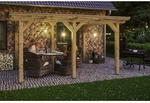 SKANHOLZ Terrassen&uuml;berdachung &raquo;Siena&laquo;, Breite: 434 cm, Dach: Polycarbonat (PC),