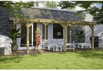 SKANHOLZ Terrassen&uuml;berdachung &raquo;Siena&laquo;, Breite: 648 cm, Dach: Polycarbonat (PC),