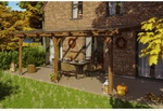 SKANHOLZ Terrassen&uuml;berdachung &raquo;Rimini&laquo;, Breite: 648 cm, Dach: Polycarbonat (PC),
