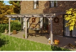 SKANHOLZ Terrassen&uuml;berdachung &raquo;Rimini&laquo;, Breite: 648 cm, Dach: Polycarbonat (PC),