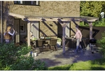 SKANHOLZ Terrassen&uuml;berdachung &raquo;Rimini&laquo;, Breite: 541 cm, Dach: Polycarbonat (PC),