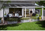 SKANHOLZ Terrassen&uuml;berdachung &raquo;Garda&laquo;, Breite: 648 cm, Dach: Polycarbonat (PC),