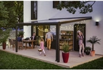 SKANHOLZ Terrassen&uuml;berdachung &raquo;Genua&laquo;, Breite: 434 cm, Dach: Polycarbonat (PC),