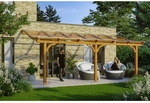 SKANHOLZ Terrassen&uuml;berdachung &raquo;Venezia&laquo;, Breite: 648 cm, Dach: Polycarbonat (PC),