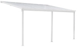 HOME DELUXE Terrassen&uuml;berdachung &raquo;SOLIS&laquo;, 495x303x206/250 cm, Wei&szlig; - weiss