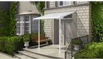 PALRAM Terrassendach &raquo;Sierra&laquo;, Breite: 225 cm, Dach: Polycarbonat (PC), wei&szlig; -