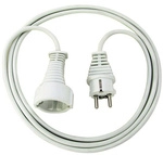 brennenstuhl&reg; Verl&auml;ngerungskabel &raquo;1168120015&laquo;, wei&szlig;, Kunststoff, L&auml;nge: 2 m -