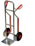 pro-bau-tec&reg; Stapelkarre, max. 150 kg, Aluminium, Aluminiumfarben - silberfarben