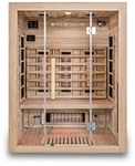 HOME DELUXE Infrarotkabine &raquo;Sahara L&laquo;, f&uuml;r 3 Pers., Fronteinstieg,