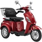 LuXXon Elektromobil &raquo;E3800&laquo;, max. 20 km/h, Reichweite: 65 km, weinrot