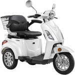 LuXXon Elektromobil &raquo;E3800&laquo;, max. 20 km/h, Reichweite: 65 km, wei&szlig; - weiss