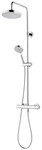 SCHULTE Duschsystem &raquo;DuschMaster Rain III Modern&laquo;, H&ouml;he: 110,4 cm, chromfarben -
