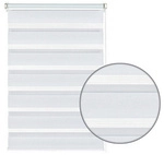 GARDINIA Doppelrollo &raquo;Easyfix&laquo;, wei&szlig;, Polyester - weiss