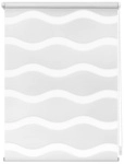 Lichtblick Duo-Rollo, &lrm;Klemmfix, B x L: 90 x 150 cm, Welle, wei&szlig; - weiss