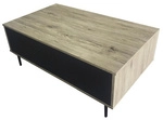 SIT Couchtisch &raquo;MAILBOX&laquo;, BxH: 100 x 39 cm, Mitteldichte Faserplattte/Metall -
