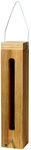 DOBAR Kleine Design-Vogelfutters&auml;ule - braun