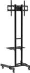 VCM Standfu&szlig; &raquo;B-MS 190&laquo;, BxH: 76 x 190 cm, Stahl - schwarz