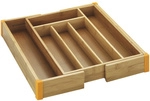 Maximex Besteckkasten, Holz, braun