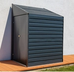 Spacemaker Ger&auml;tehaus, 6,4 m&sup3;, BxT: 297 x 128 cm - grau