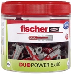 FISCHER D&uuml;bel &raquo;DUOPOWER&laquo;, 40 mm, Kunststoff - grau