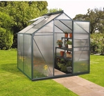 VITAVIA Gew&auml;chshaus &raquo;Eos&laquo;, 3,1 m&sup2;, Kunststoff/Aluminium, winterfest - gruen