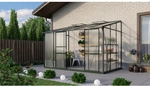 VITAVIA Gew&auml;chshaus &raquo;Osiris&laquo;, 6,5 m&sup2;, Kunststoff/Aluminium, winterfest - gruen
