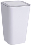 WENKO Schwingdeckeleimer &raquo;Candy&laquo;, 6 l, wei&szlig;