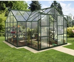 VITAVIA Gew&auml;chshaus &raquo;Sirona&laquo;, 13 m&sup2;, Aluminium/ESG Glas, winterfest - gruen