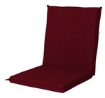 DOPPLER Auflage &raquo;Star&laquo;, Auflage, rot, Uni, BxL: 48 x 100 cm