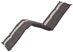 MADISON Relaxauflage &raquo;Madison Garden&laquo;, grau, Schriftzug, BxL: 50 x 170 cm