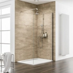 SCHULTE Duschwand &raquo;MasterClass&laquo;, BxH: 120 x 200 cm, ESG, Walk-In, Ecke -