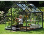 VITAVIA Gew&auml;chshaus &raquo;Venus&laquo;, 5 m&sup2;, Aluminium/Glas, winterfest - grau