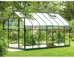 VITAVIA Gew&auml;chshaus &raquo;Dione&laquo;, 11,5 m&sup2;, Aluminium/Glas, winterfest - schwarz