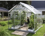 VITAVIA Gew&auml;chshaus &raquo;Merkur&laquo;, 8,3 m&sup2;, Aluminium/ESG Glas, winterfest -