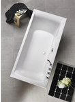 OTTOFOND Badewanne &raquo;Rosa&laquo;, BxHxL: 90 x 45 x 200 cm, rechteckig - weiss