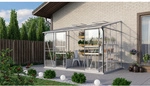 VITAVIA Anlehngew&auml;chshaus &raquo;Osiris 6500&laquo;, 6,5 m&sup2;, Kunststoff/Aluminium/ESG Glas,