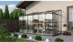 VITAVIA Anlehngew&auml;chshaus &raquo;Osiris 7800&laquo;, 7,8 m&sup2;, Kunststoff/Aluminium/ESG Glas,