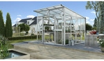 VITAVIA Gew&auml;chshaus &raquo;Aura&laquo;, 7,8 m&sup2;, Kunststoff/Aluminium/ESG Glas, winterfest -