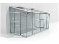 VITAVIA Anlehngewächshaus "Osiris 7800 ", 7,8 m², Kunststoff/Aluminium/ESG Glas,