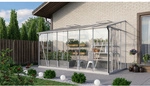 VITAVIA Anlehngew&auml;chshaus &raquo;Osiris 7800&laquo;, 7,8 m&sup2;, Kunststoff/Aluminium/ESG Glas,
