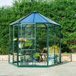 VITAVIA Gew&auml;chshaus &raquo;Juno&laquo;, 4,5 m&sup2;, Kunststoff/Aluminium/ESG Glas, winterfest -