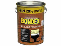 BONDEX Holzlasur, für außen, 4,8 l, Dunkelgrau