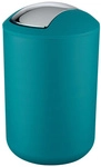 WENKO M&uuml;lleimer &raquo;Brasil&laquo;, H&ouml;he: 31 cm, petrolfarben - blau