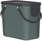 Rotho M&uuml;lleimer &raquo;Albula&laquo;, Schwingdeckel, 25 l, Kunststoff (PP) - gruen