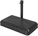 DOPPLER Balkonschirmst&auml;nder, Beton, Rohrdurchmesser: 25 - 32 mm - grau
