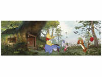 KOMAR Papiertapete »Pooh's House«, Breite 368 cm - bunt