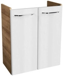 FACKELMANN Waschbeckenunterschrank &raquo;MILANO&laquo;, BxHxT: 52 x 61 x 27,5 cm - weiss